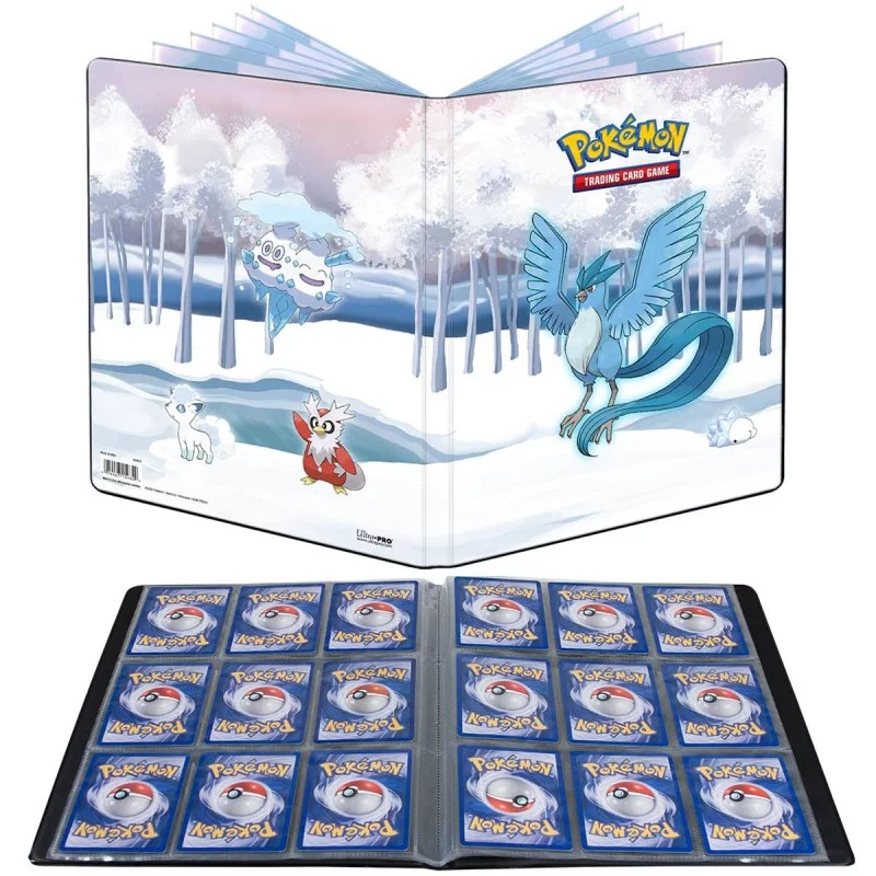 Portfolio Pokémon PRO‑Binder – Ultra Pro – 360 cartes – Forêt Gelée