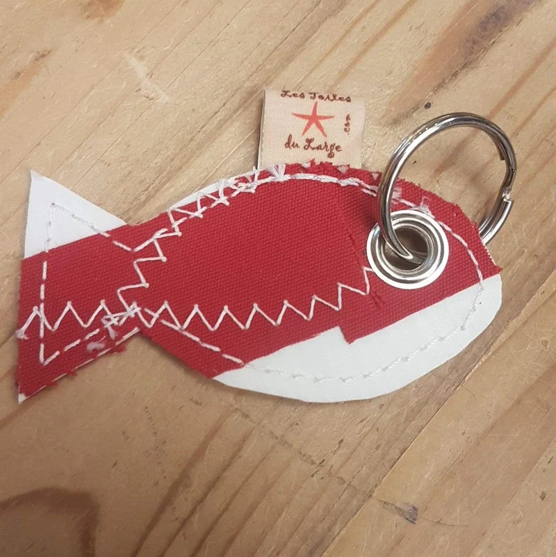 Porte-clé Rouget petit