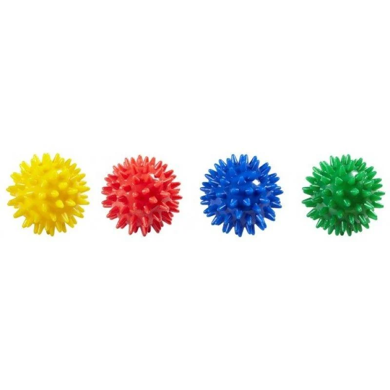Spiky Porcupine Massage Ball (Red) / Balle de massage à piquants en forme de porc-épic (rouge)