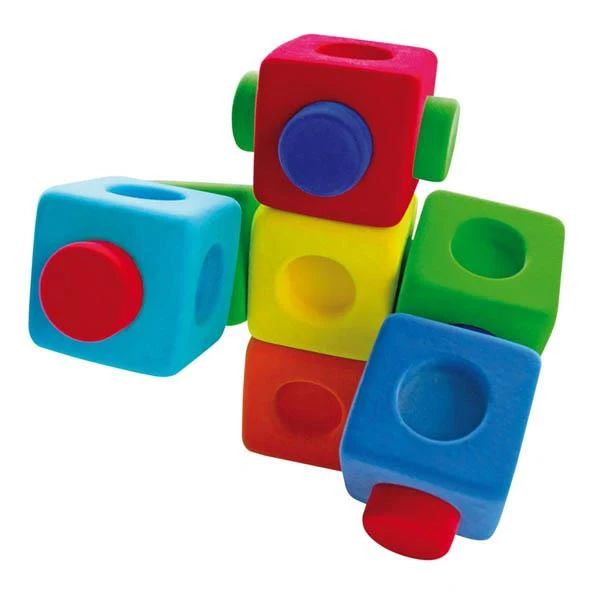 Rubbabu Rubbablox Buiding Blox / Blocs de construction