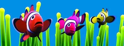 MV Bookmark Clownfish / Signet Poisson Clown