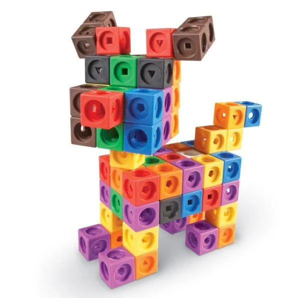 MathLink Cubes Big Builders / Grands constructeurs