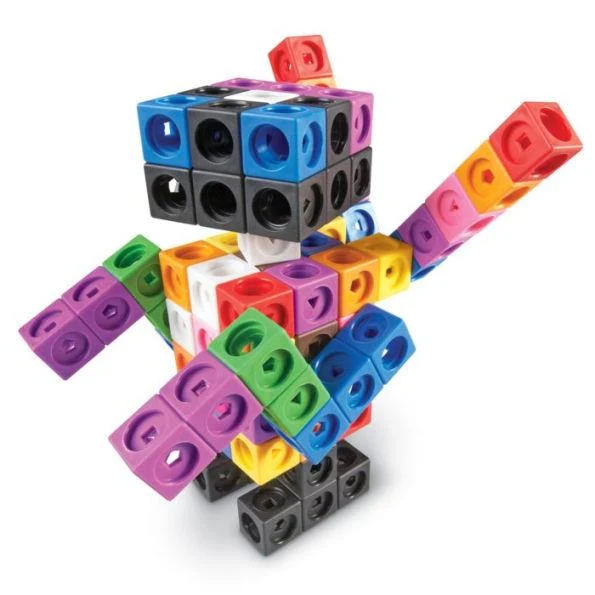 MathLink Cubes Big Builders / Grands constructeurs