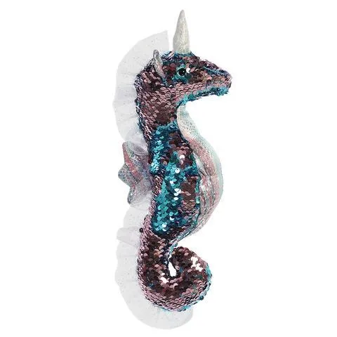 Aurora Sea Sparkle Seahorse Sequin / Paillettes hippocampe éclat de la mer