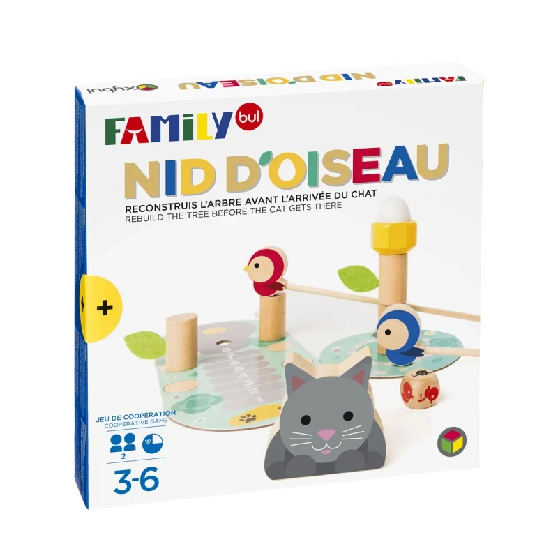 OXYBUL - Jeu de societe Nid d'oiseau