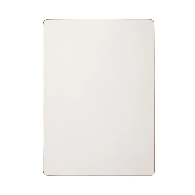 Plateau de table 118 x 75 x 2 cm - blanc