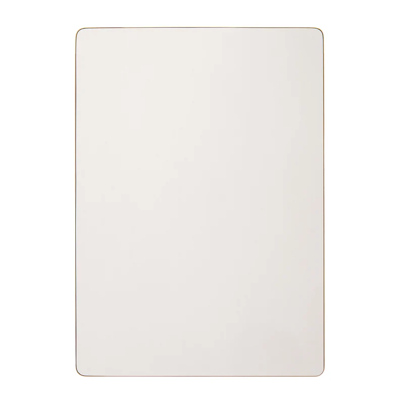 Plateau de table 100 x 62 x 2 cm - blanc
