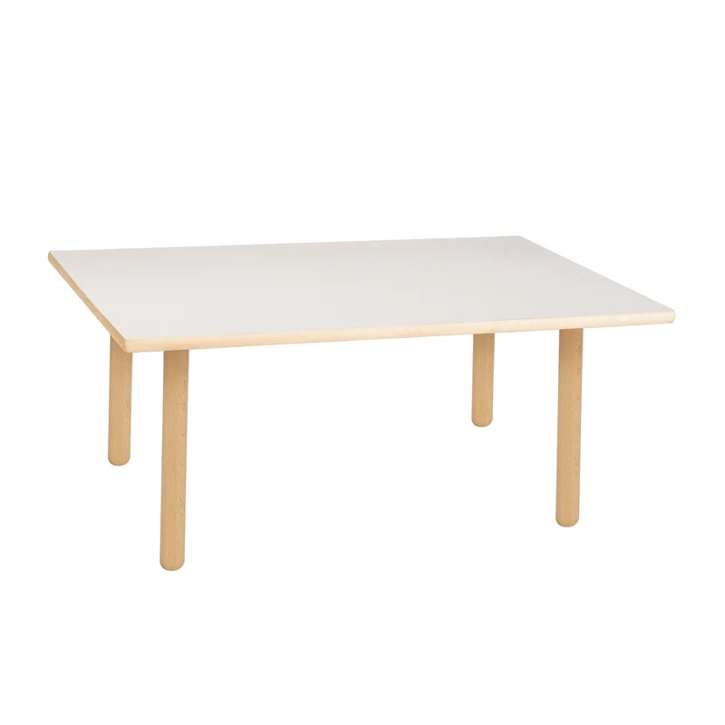 Plateau de table 100 x 62 x 2 cm - blanc