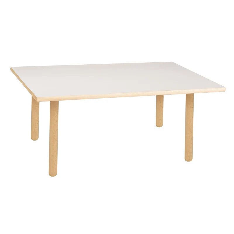 Plateau de table 118 x 64 x 2 cm - blanc
