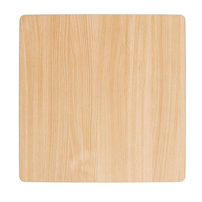 Plateau de table 64 x 64 x 2 cm : couleur hêtre