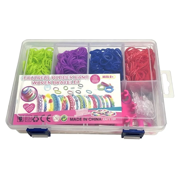 Kit d’élastiques Loom colorés