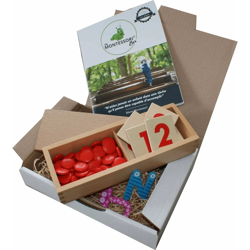 Chiffres et Jetons Montessori