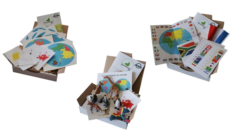 Pack PRINTEMPS MONTESSORI - Géographie