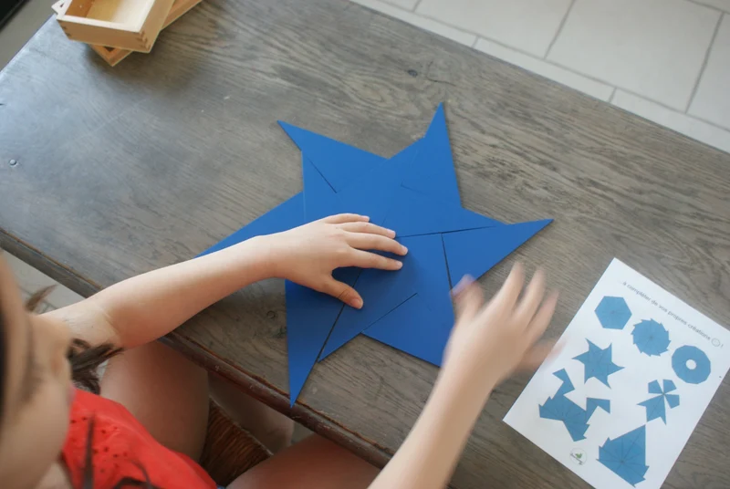 Triangles constructeurs Montessori