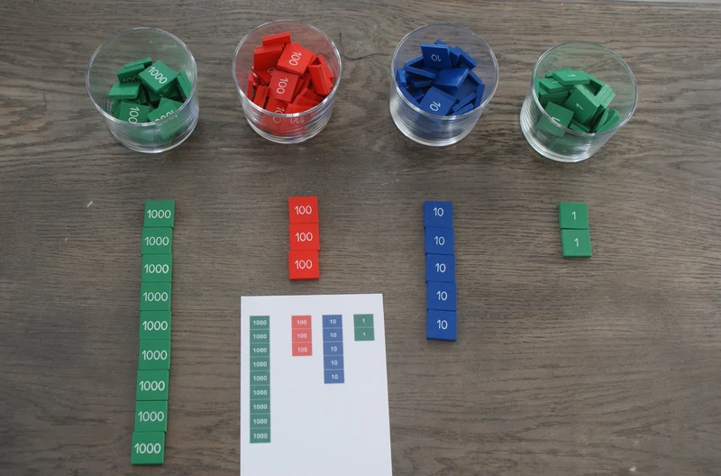 Timbres Mathématiques Montessori
