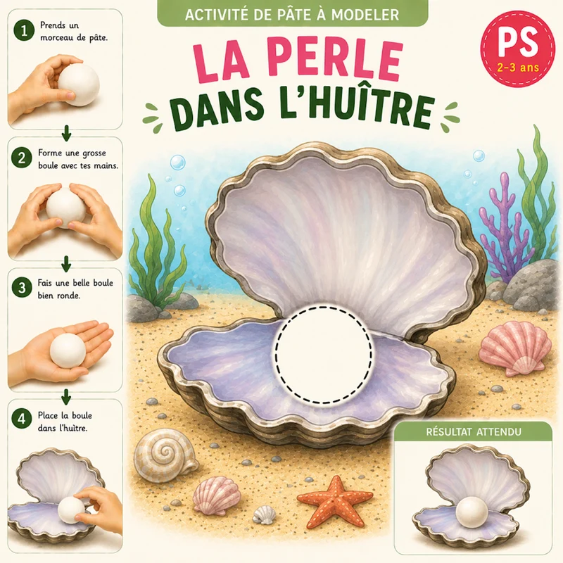 Je Complète la Vie Sous-Marine en Pâte à Modeler (PDF)