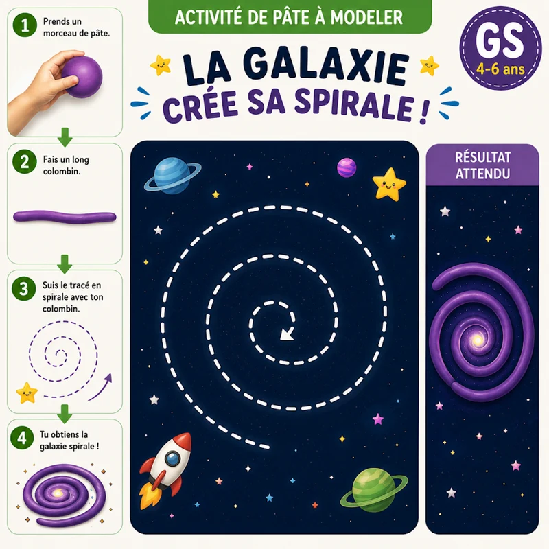 Je Complète l'Espace en Pâte à Modeler (PDF)