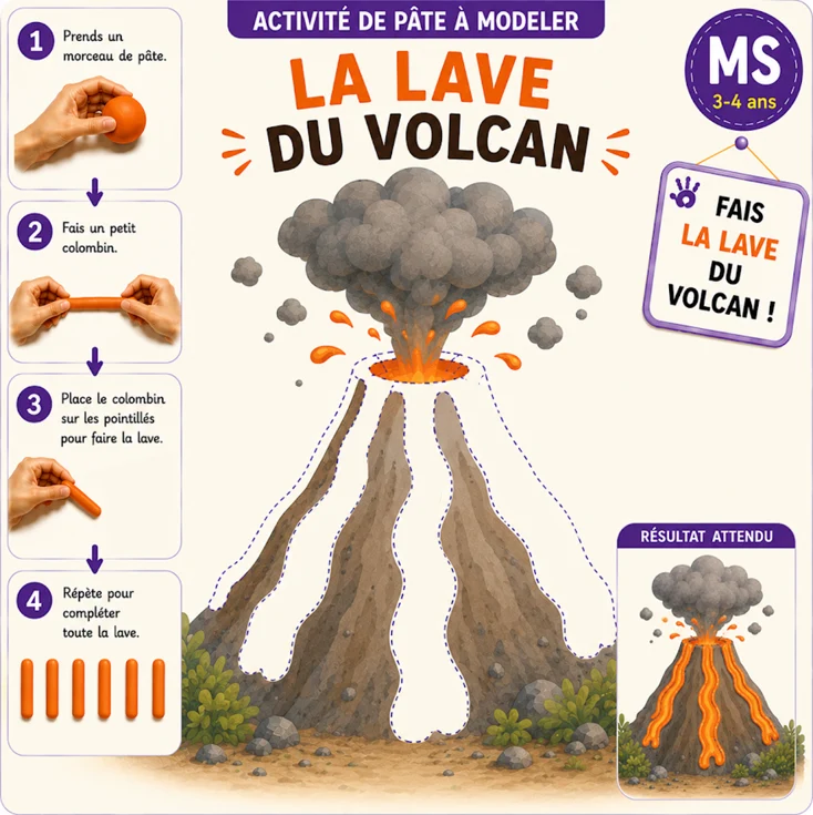 Cartes pâte à modeler Nature et Environnement