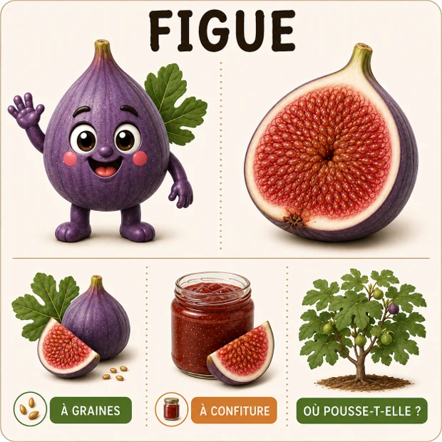Cartes à mots fruits et légumes - 68 cartes