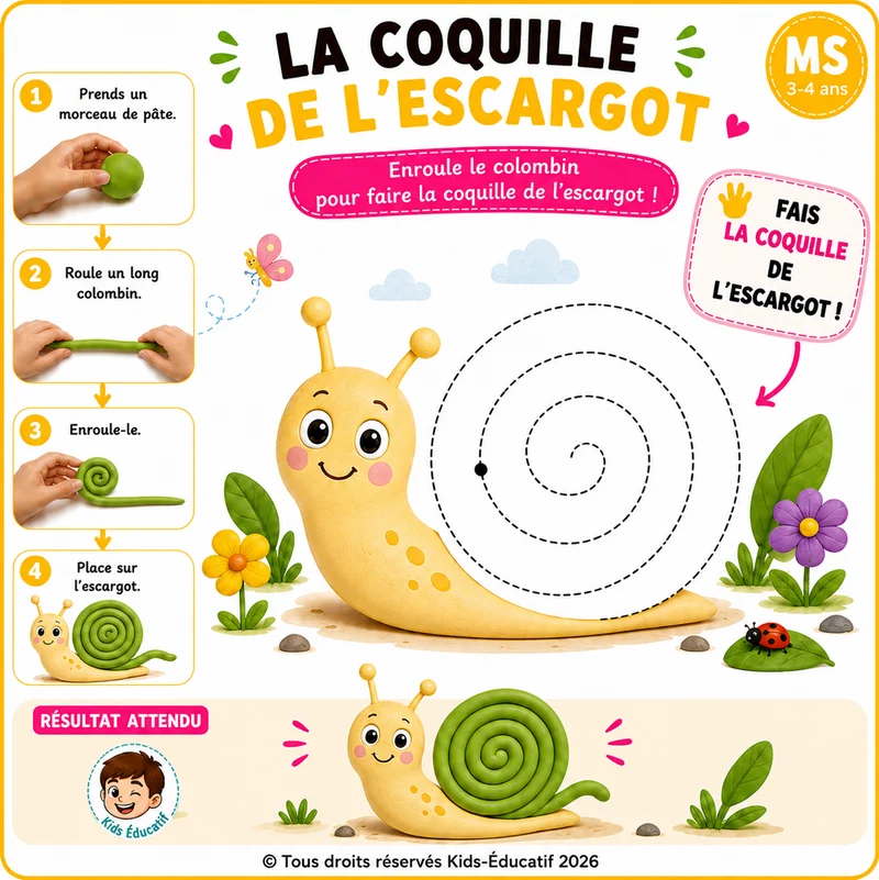Complète les animaux en pâte à modeler