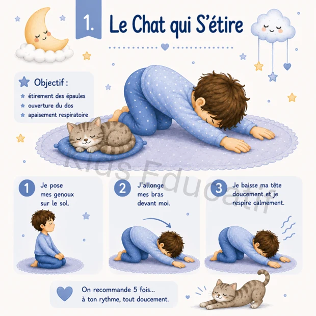 Je détends mon corps – 20 cartes à envoyer