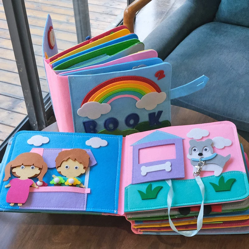 Livre d’Activités Montessori pour Enfants – Histoires Éducatives et Jeu d’Éveil Ludique