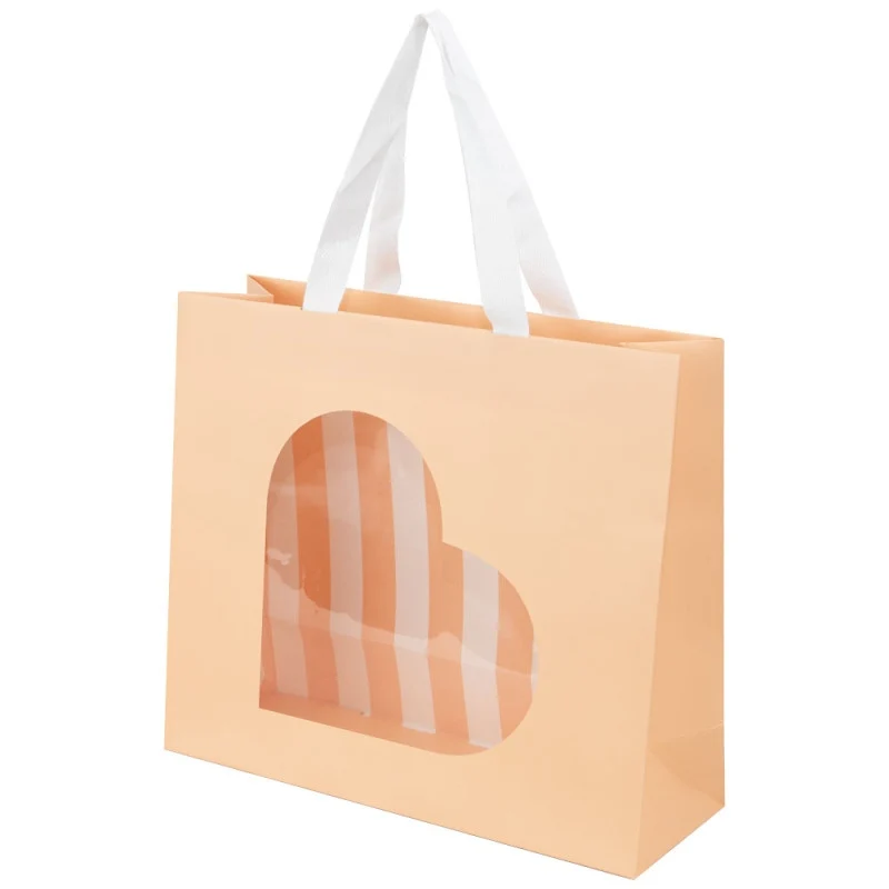 Sac cadeau carton avec fenêtre 29x10x25cm – Box cadeau | Joy Cadeaux