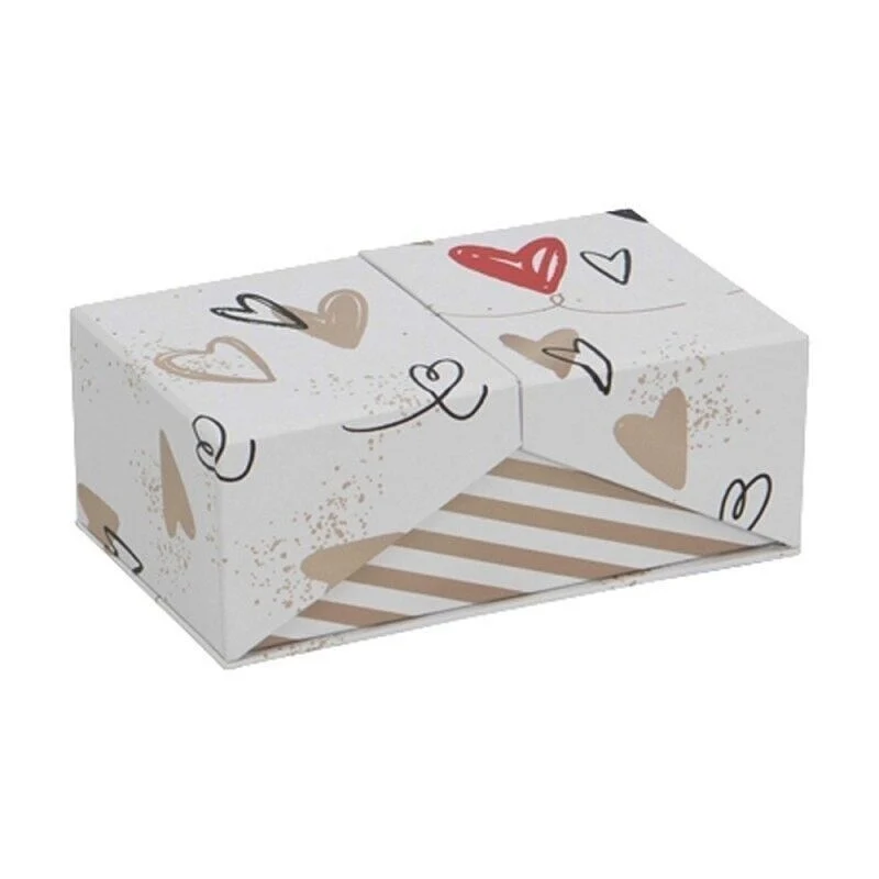 Coffret cadeau carton Inconditionnelle – Box cadeau | Joy Cadeaux 16,2 x 9,7 x 6 cm