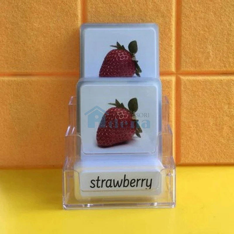 Three-Parts Cards w/ Stand -Fruits（32 sets）