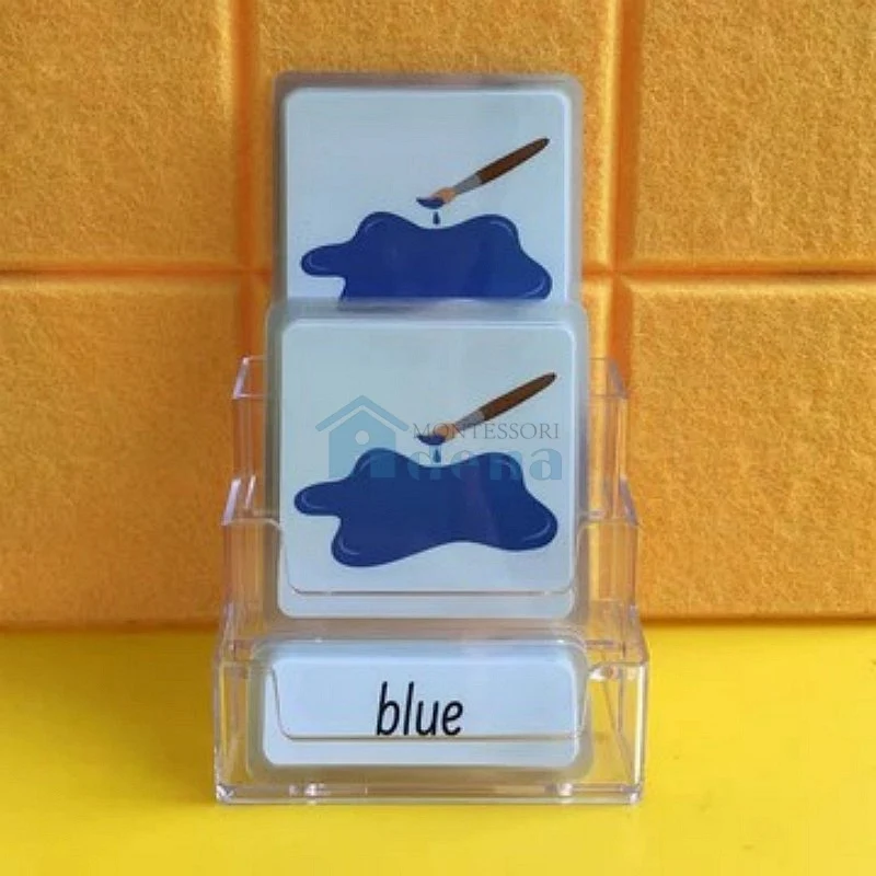 Three-Parts Cards w/ Stand - Colors （12 sets）