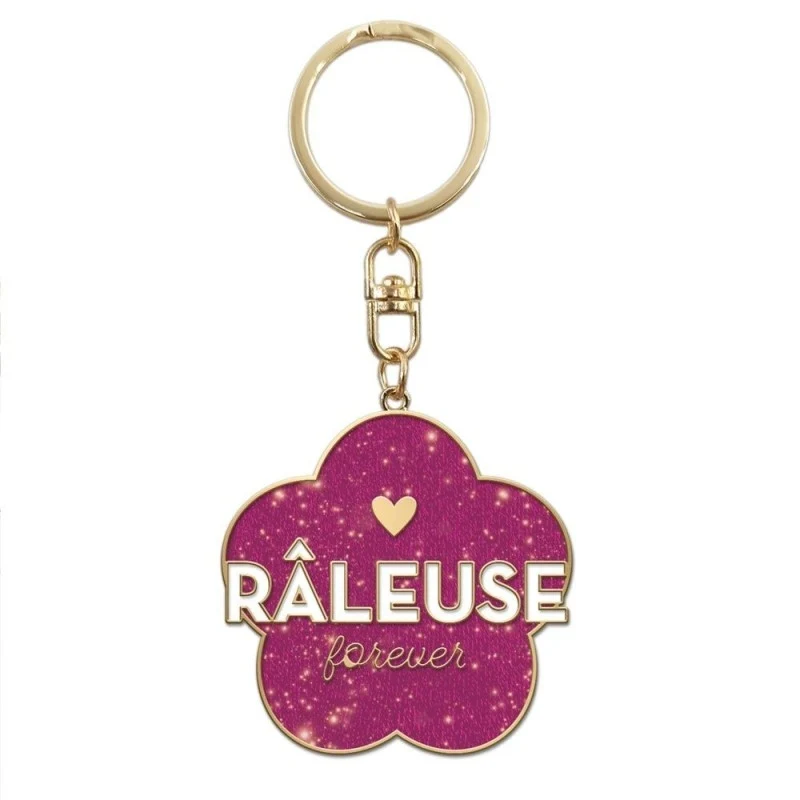 Porte-clés métallique Râleuse – Accessoire cadeau drôle et original | Joy Cadeaux