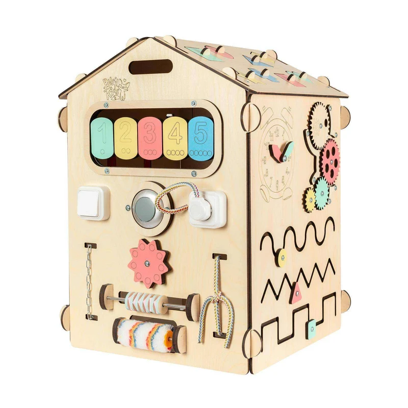 Busy House Natura - Activity Board Montessori® by Busy Kids®