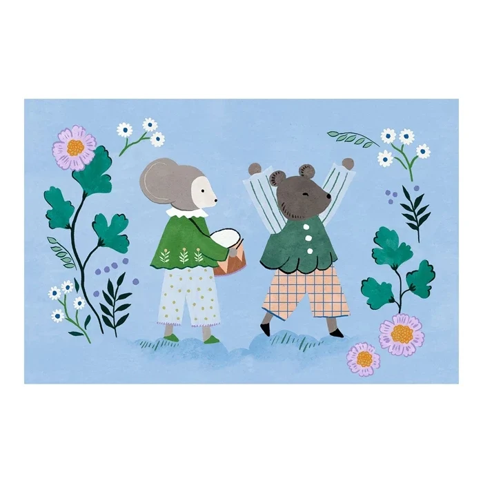 Invitations Fanfare des Animaux à Personnaliser – Set Anniversaire Enfant