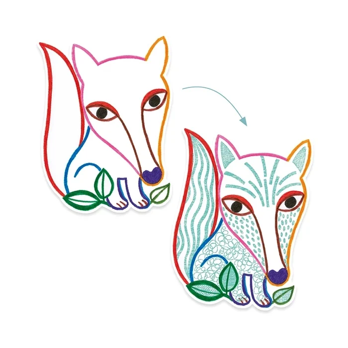 Coloriages à Révéler Animaux de la Forêt – Activité Magique pour Enfants
