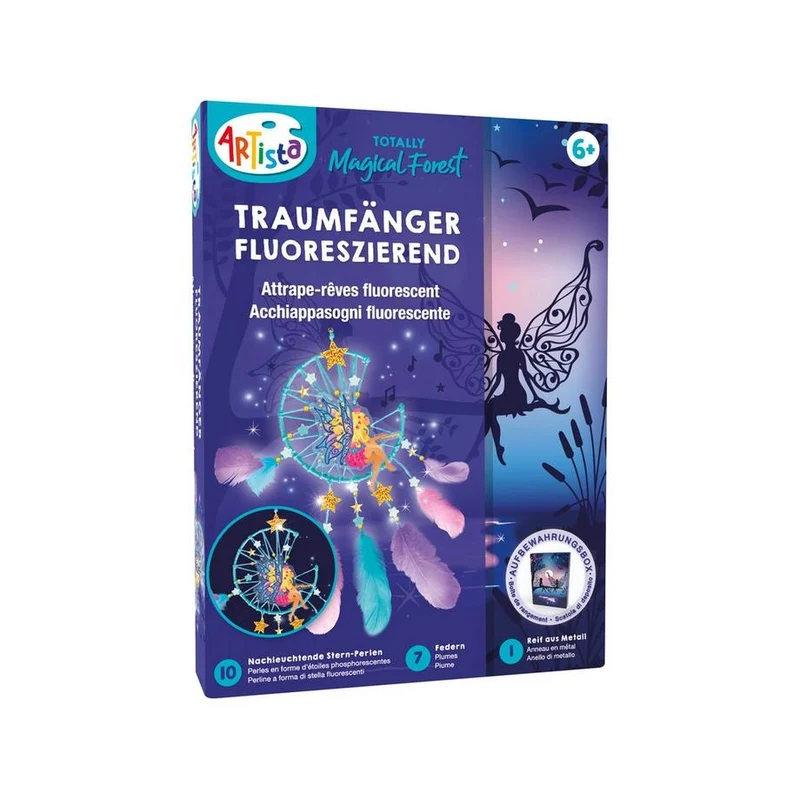Kit Attrape-Rêves Fluorescent Enfant – Activité Créative DIY avec Fée