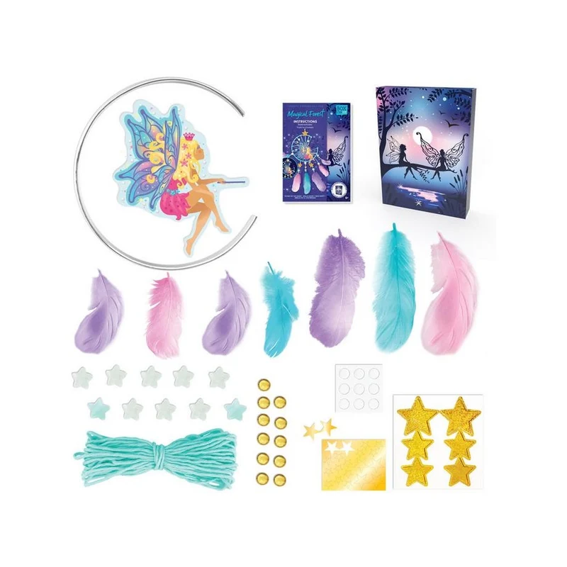 Kit Attrape-Rêves Fluorescent Enfant – Activité Créative DIY avec Fée