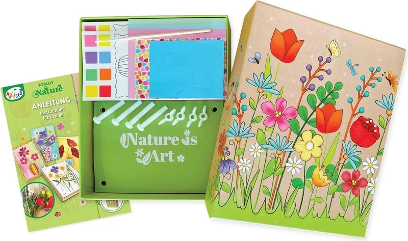 Presse à Fleurs & Décoration Artista – Kit Créatif Fleurs Pressées