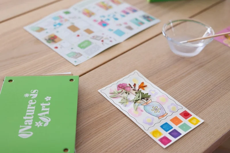 Presse à Fleurs & Décoration Artista – Kit Créatif Fleurs Pressées