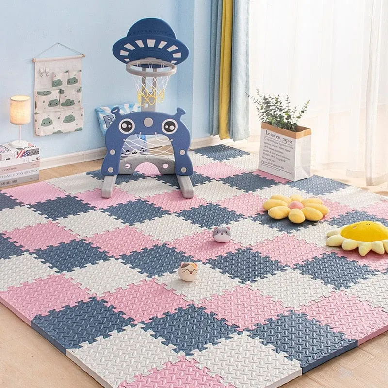 Dalle en mousse pour mobilité Montessori - 30x30x1cm