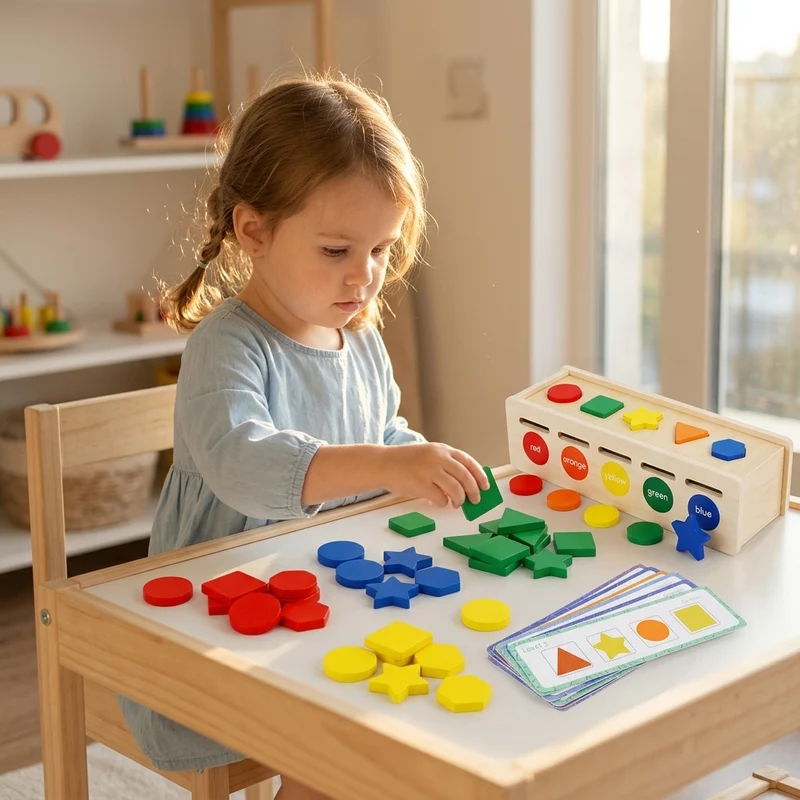 Boîte Sensorielle Montessori - Montessori World