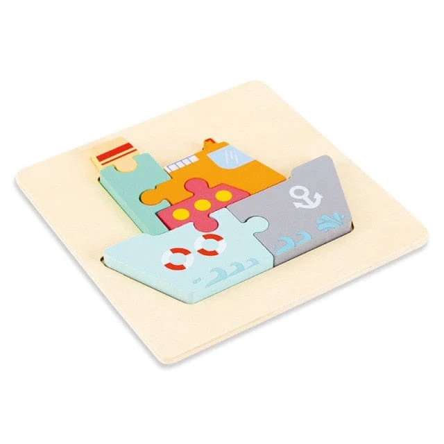 Puzzle Montessori 3D - Experience Montessori