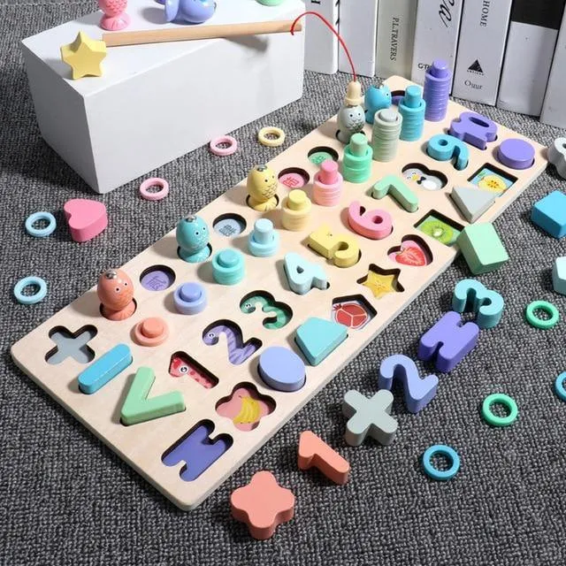Puzzle Montessori Formes Montessori Deluxe