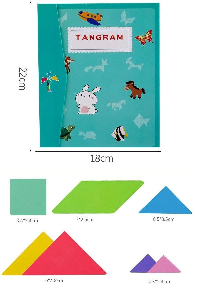 Tangram Magnétique Montessori - Puzzle Premium