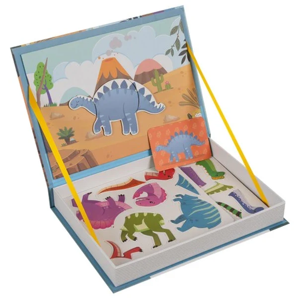 Puzzle dinosaure 3 ans magnétique – puzzle éducatif en boîte