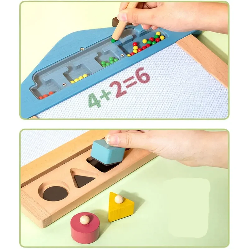 Planche à dessin Montessori en bois – Créativité et apprentissage ludique