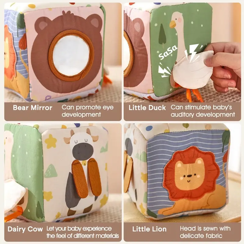 Jouet Montessori Tissu Magique – Développement Sensoriel