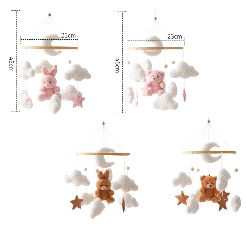 Mobile Montessori pour bébé – Éveil sensoriel et apaisement