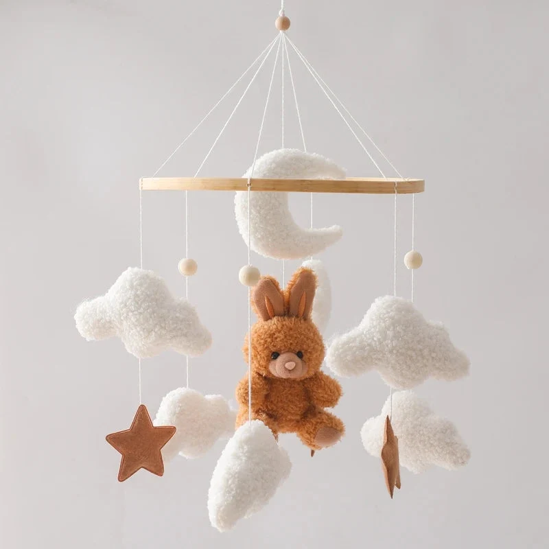 Mobile Montessori pour bébé – Éveil sensoriel et apaisement