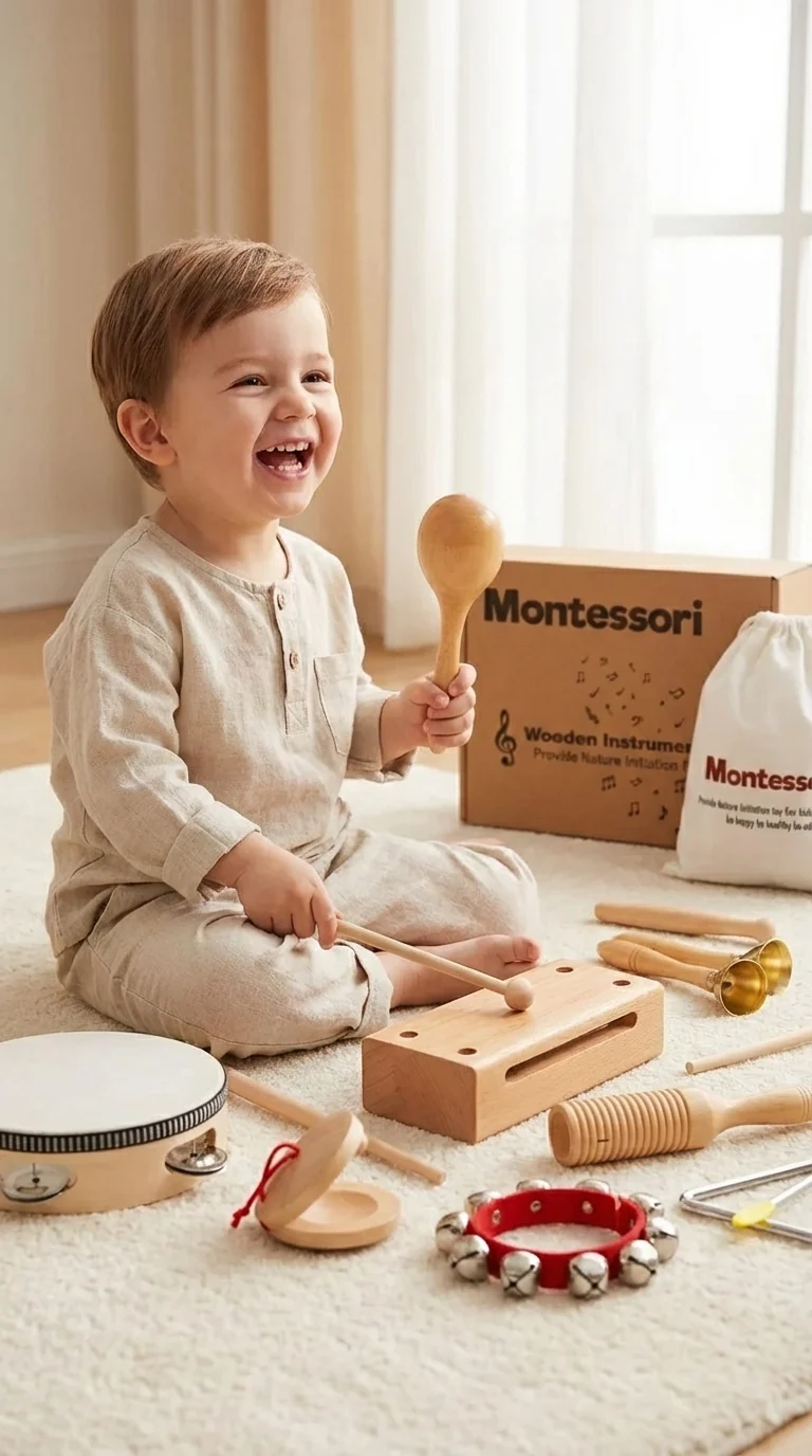 Ensemble d'instruments de musique Montessori