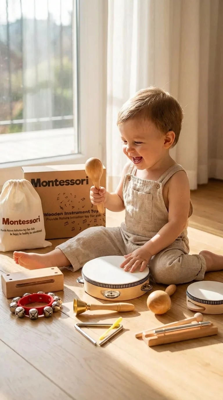 Ensemble d'instruments de musique Montessori